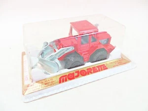 MAJORETTE 211 'TRACTO CHASSE NEIGE SCHNEEPFLUG' ROT. 1:87 Vintage MIB/BOXED - Bild 1 von 5