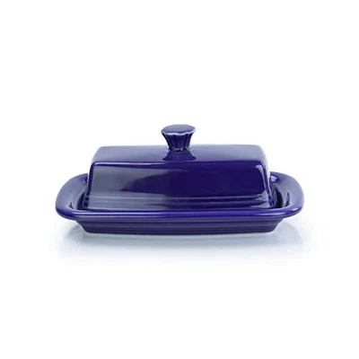 Fiesta® Covered Butter Dish XL, 8" – Durable Ceramic, Lead-Free, Twilight  - Image 1 of 3