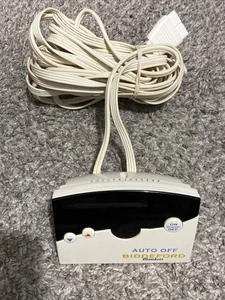 Controlador de manta eléctrico Biddeford Cannon TC12B0 controlador de 4 clavijas - funciona - Imagen 1 de 5