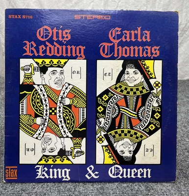 Vinyl LP Record 33 RPM Otis Redding and Carla Thomas / King & Queen 1967 Foto 1 de 4