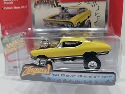 Johnny Lightning Street Freaks Zingers 68 Chevy Chevelle Yellow NIB - Image 1 of 4