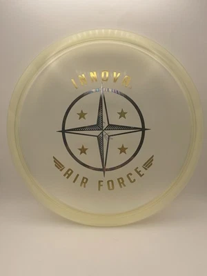 Innova Disc Golf Clear Air Force 2016 ROC3 2 Color 180g Midrange Rare Ace Ready! - Image 1 of 4