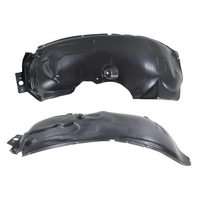 CAPA Set of 2 Fender Liner For Ford F-250 Super Duty 2011-2016 Front - Imagem 1 de 4