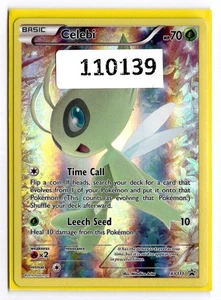 (110139) Celebi XY111 Pokemon Black Star Holofoil Promo Karte MYTHISCHE SAMMLUNG - Bild 1 von 5