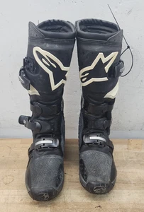Alpinestars Tech 3 Boots Black Adult Size US 9 Riding Motocross Boot Alpine - Picture 1 of 11