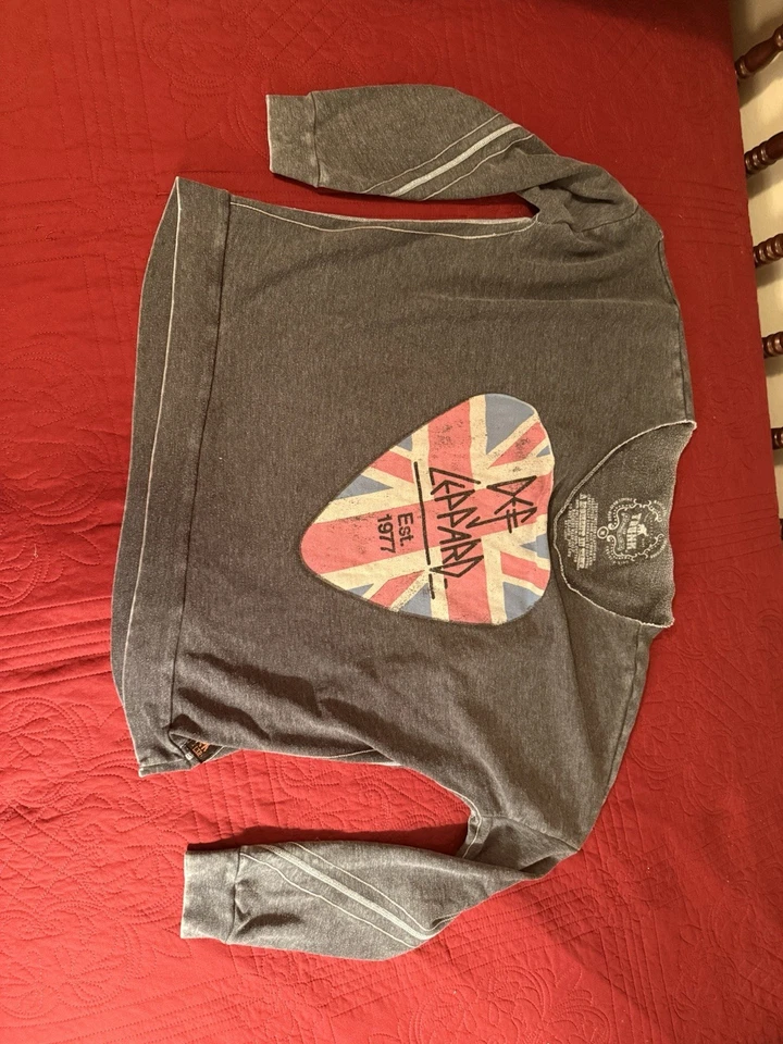 Def Leppard TRUNK LTD Size Medium Wide Neck Long Sleeve Unisex - Image 1 of 4