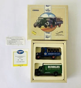 Corgi 97752 Ruddles Set 1:50 Bedford O Thornycroft 1992 Ltd Edition - Picture 1 of 13