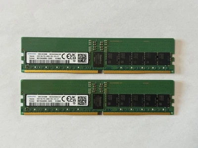 M321R4GA0BB0-CQK Samsung 1x32GB DDR5-4800 1Rx4 EC8 RDIMM 38400 Server Memory RAM - Image 1 of 2