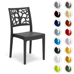 Sedia da Interno Ed Esterno TETI Design Impilabile Made In Italy - Foto 1 di 18