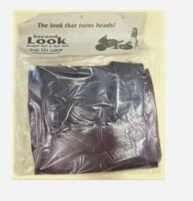 '95 FZR600 FZR 600 FRONT DRIVER & REAR CUSTOM SEAT SKIN COVER SECOND LOOK YAMAHA Foto 1 de 3