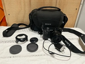 Sony Alpha A6000 24.3 MP Mirrorless Digital Camera with Lens SEL35F18 - Picture 1 of 17