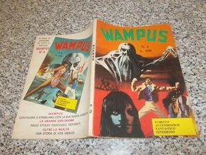 WAMPUS N.3 ED.NAKA 1969 OTTIMO NO RESA TIPO DIABOLIK SATANIK KRIMINAL KILLING - Imagen 1 de 1