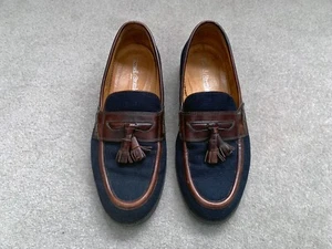 Russell and Bromley, Keeble 3, Tassel Loafer, Navy Blue, UK 11, EU 45 - Picture 1 of 11