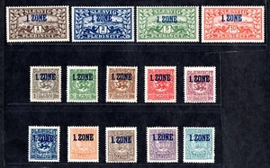 GERMANY SCHLESWIG 1920 SCOTT #15-28 COMPLETE SET NEVER HINGED - Picture 1 of 2