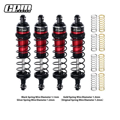 GPM Alloy Front + Rear Shock Absorber Damper for TRAXXAS MINI MAXX 87mm MINI XRT - Image 1 of 4