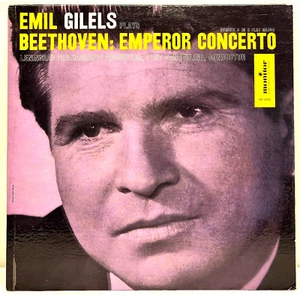 Emil Gilels Beethoven - Emperor Concerto 1959 Vinyl Monitor Records 1st Prs Mono - Imagen 1 de 4