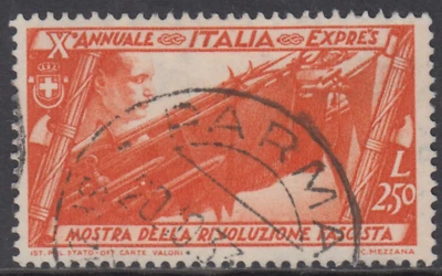 ITALIA 1932 - Sassone Espresso n.18 usado cv 290$ Foto 1 de 2