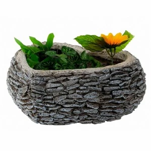 XXL Blumenschale 32cm x11 cm Herz Blumentopf Pflanzgefäß Pflanzschale Grabschale - Bild 1 von 1