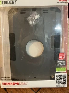 TRIDENT IPAD MINI 1/2/3 KRAKEN A.M.S. GRAY - Picture 1 of 2