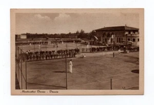 PISTOIA MONTECATINI TERME TENNIS 1920 CARTOLINA ANIMATA NON VIAGGIATA - Imagen 1 de 2