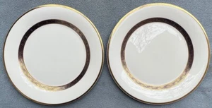 Set of TWORoyal Doulton Harlow Dinner Plates 1st Quality Excellent Condition - Picture 1 of 6
