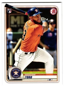 2020 Bowman Paper Base #23 Abraham Toro RC Houston Astros LOT OF 5 - Picture 1 of 2