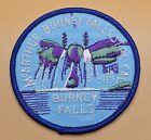 Vintage Mcarthur Burney Falls State California Park Embroidered Patch