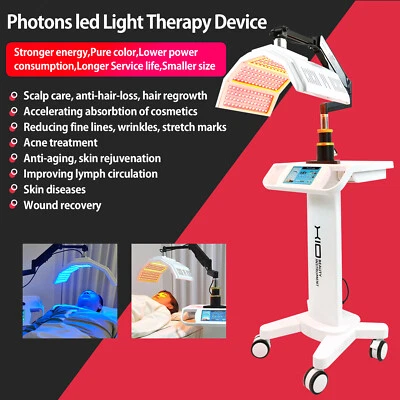 7Color PDT LED Photon Light Therapy Facial Skin Rejuvenation Face Beauty Machine - Image 1 of 4