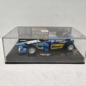Oldtimer Michael Schumacher Benetton Renault B195 Winner GP Brasil 1995 1:43 - Bild 1 von 8