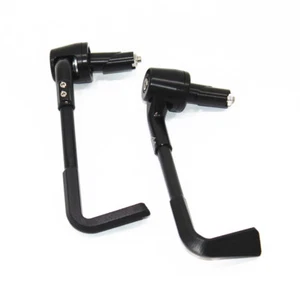 For KAWASAKI ZX10R / ZX6RPair 7/8"  Brake Clutch Lever Protector Guard BLACK - Picture 1 of 8