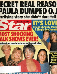 STAR November 14 1995 Sally Jessy Raphael Jenny Jones Oprah Winfrey Ricki Lake - Picture 1 of 2