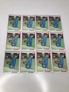 1978 Topps #10 Phil Niekro BRAVES lot of 12 - Picture 1 of 6