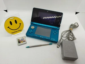 Consola Nintendo 3DS Aqua Blue versión Japón PROBADO - Imagen 1 de 10