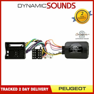 CTSPG007.2 JVC Stalk Control Adaptor For PEUGEOT 207 208 307 308 407 807 3008 - Picture 1 of 1