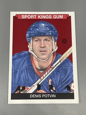 Denis Potvin 2021 Sportkings Volume 2 Red Back 1/1 Base Card #72 NY Islanders - Image 1 of 3