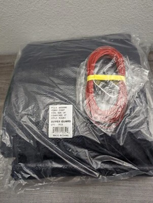 Swimline PCO827 24' Round Above Ground Swimming Winter Cover w/ Metallic Cable - Image 1 of 4