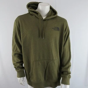 Felpa con cappuccio pullover manica lunga The North Face uomo 2XL XXL verde - Foto 1 di 11