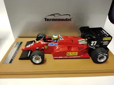 Tecnomodel Ferrari 126 C4-M2 #27 Michele Alboreto European 1984 1/18 TMD18-316B - Immagine 1 di 4