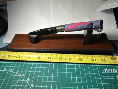 OPINEL NO 7 JUNIOR OUTDOOR PURPLE W/CORD TOGGLE FOLDING POCKET KNIFE - Image 1 of 4