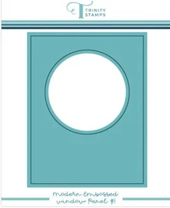 Trinity Stamps Modern Embossed Window Panel 1 Die tmd-228 - Picture 1 of 2