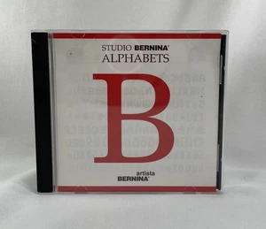 Studio Bernina Embroidery Card Alphabets for Artista Embroidery Machines Letters - Picture 1 of 3