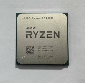 AMD Ryzen 9 5950X 3.40GHz 16-Cores 64MB 105W Socket AM4 R9 5950X-CPU Processor - Picture 1 of 3