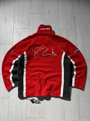Holden Racing Team Jacket Fleece Half ZIP 1/4 Mobil 1 Red/White Official Mens XL - Image 1 of 4
