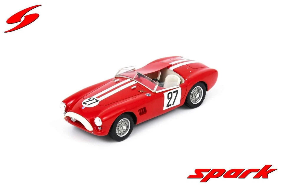 1:43 SPARK Bristol Ac Spider 2.0L S6 #27 24H Le Mans 1958 Patthey Berger S9491 - Immagine 1 di 2