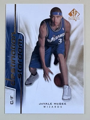 Auténtico estrellato Javale McGee Destination SP 2008-09 #DS-18 Foto 1 de 2