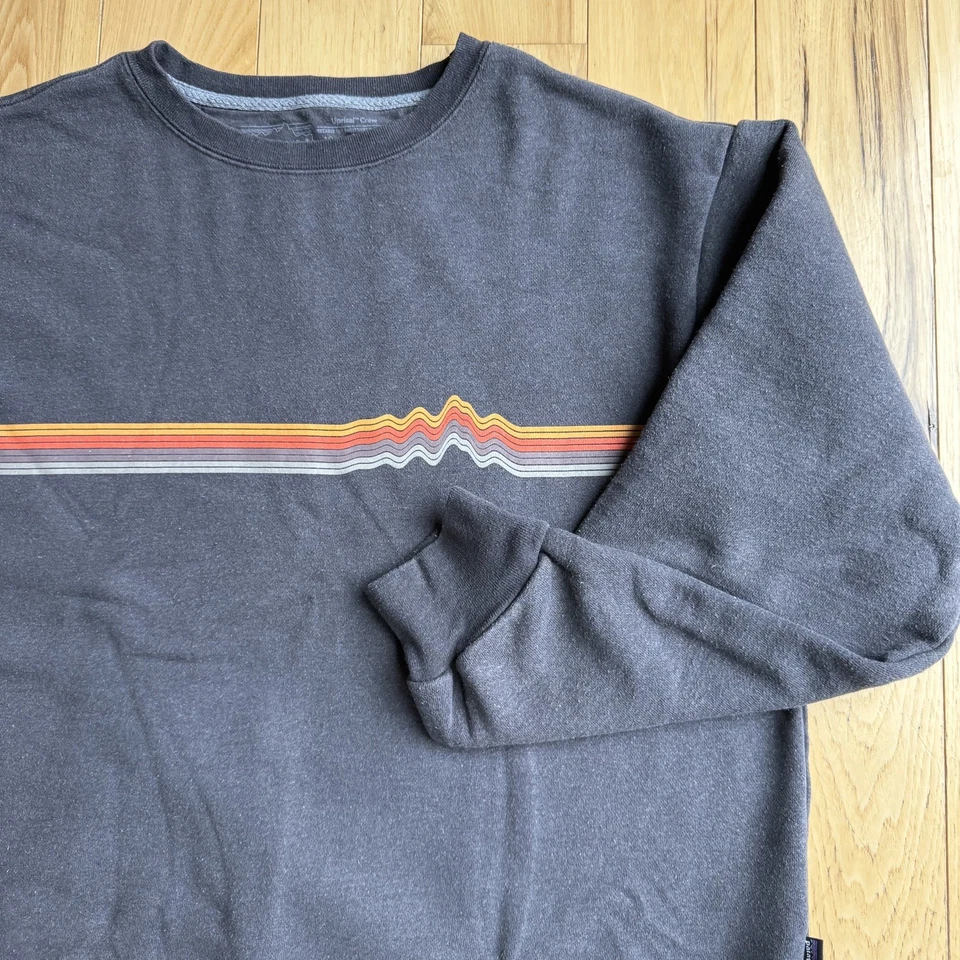 Patagonia Uprisal Crew Sweatshirt Women’s Size Large Ridge Rise Stripe Pullover - Image 1 of 4