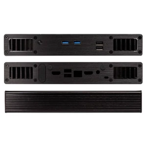 Akasa Plato X7D UCFF-Gehäuse (Intel NUC), OEM - schwarz - Bild 1 von 3