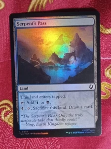 FOIL Serpent's Pass Avatar: The Last Airbender Magic The Gathering MTG land card - Picture 1 of 1