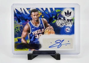 2024-25 Court Kings Adem Bona #FP-BON Fresh Paint Sapphire Auto /25 RC 76ers - Bild 1 von 2