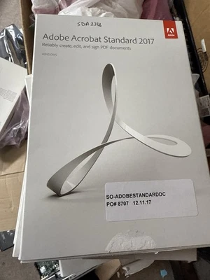 Adobe Acrobat Standard 2017 Windows Install Disc with Serial Number - Image 1 of 4